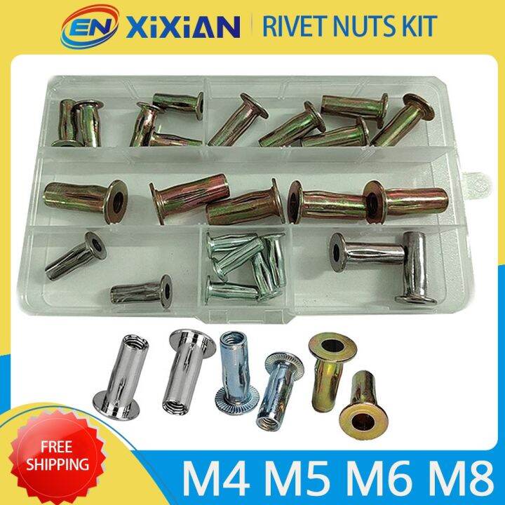 [HOT W] M4 M5 M6 M8 304 Stainless Steel Petal Rivets Nut Rivet Riveter
