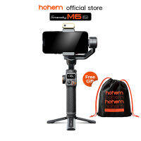 Hohem iSteady M6 Handheld Gimbal Stabilizer ขาตั้งกล้องเซลฟี่สำหรับสมาร์ทโฟนพร้อม AI ติดตามใบหน้าพร้อมไฟLED ปรับแสง แบบแม่เหล็ก