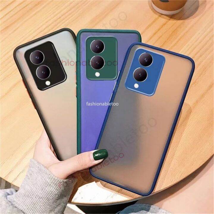 ตรงรุ่น-เคส-ปุ่มสีผิวด้าน-กันรอยกล้อง-สำหรับรุ่น-vivo-v29e-v29-y27-y36-y17s-เคสโทรศัพท์กันกระแทก-vivo-y36-4g-y36-5g-y27-5g-y27-4g