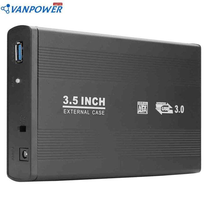 3.5 inch SATA HDD SSD Enclosure Box USB3.0/USB2.0 Hard Drive External