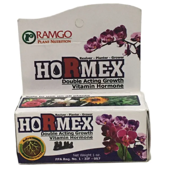 Hormex Double Acting Growth Vitamin Plant Hormone Rooting Powder (1 Oz ...