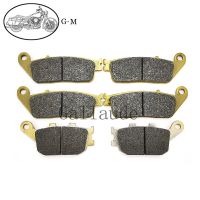 Motorcycle Front / Rear Brake Pads For Kawasaki Ninja 650 EX650 Z650 ER650 17-21 Z750 ZR750 L/M 07-11 KLE650 Versys 16-21