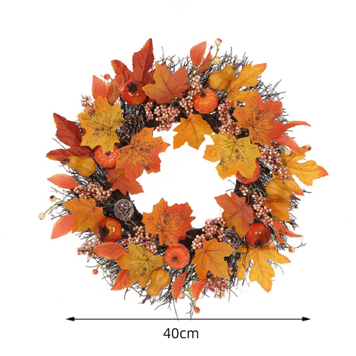 artificial-wreath-home-decoration-maple-wreath-christmas-wreath-thanksgiving-day-decoration-halloween-wreath