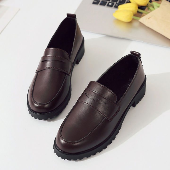 formal-shoes-รองเท้าผู้หญิง-รองเท้าคัชชู-รองเท้าหุ้มส้น-แฟชั่นส้นแบน-ส้นเตี้ย-รองเท้าทํางาน