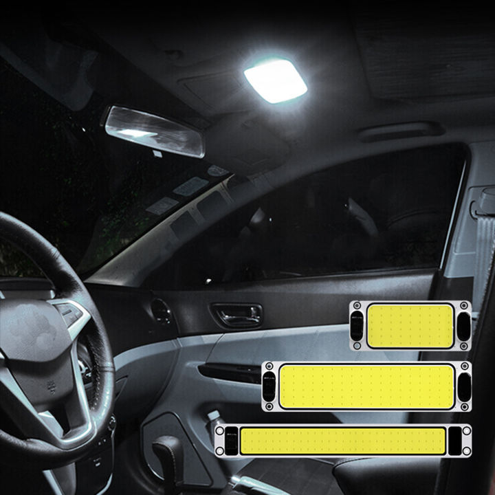 หลอดไฟ-led-ไฟรถ-cob-สำหรับรถบรรทุกสำหรับรถยนต์ค่ายไฟอ่านหนังสือสำหรับโดมตกแต่งภายในรถยนต์