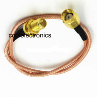 RG316 RP-SMA Male to RP-SMA Female Pin Connector RF Coax Coaxial Pigtail Cable 10/15/20/30/50cm 1/2/3/5/10/15/20m