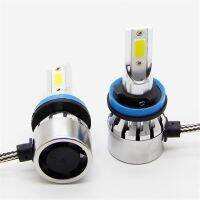 2Pcs Auto H4 LED H7 H11 H8 9006 HB4 H1 H3 HB3 Car Headlight Bulbs 72W 7600LM High Low Beam Automobiles Lamp 6500K 12V Bulbs  LEDs  HIDs