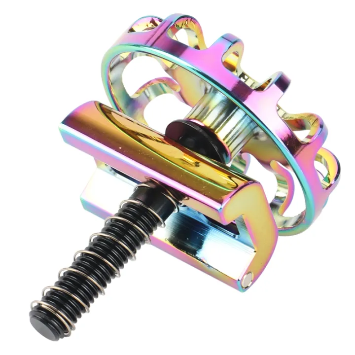 Clip Cerniera Per Brompton - 2 Pezzi Con Molla In Acciaio, Anti-Caduta - Per Bici Pieghevoli, Rotazione Libera - Foto 8