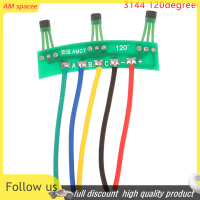 ? AM 1PC high Power brushless Motor HALL SENSOR พร้อม PLATE และ Wire 3144 413 41F 43F Electric Motor Hall PCB ส่วนประกอบสองล้อไฟฟ้ารถ brushless Motor Hall BOARD