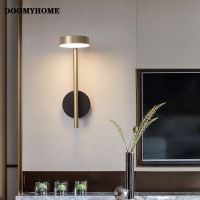 ไฟผนัง LED ที่ทันสมัยใหม่ DOOMYHOME แบบหมุนได้ง่ายห้องนั่งเล่นห้องทำงานโคมไฟในร่มระเบียงลอฟท์ทางเดินข้างเตียงในห้องนอนห้องรับประทานอาหาร