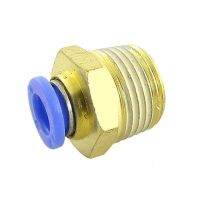 New Product 20Mm Thread 8Mm Connector One Touch Tube Push Fittings Pcpoq