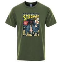 Shes Our Friend And Shes Crazy Funny Tee Shirts For Male Cotton Material Tshirts 2022 Stranger Things Gildan