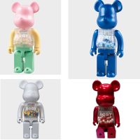 400% อาคาร Chiaki Gloomy หมีตุ๊กตาของเล่นบล็อก Bearbrick