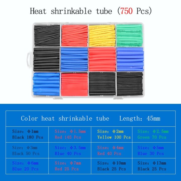 2-1-heat-shrink-tube127-164-328-140-530-560-580-780pcs-shrinking-assorted-polyolefin-insulation-sleeving-wire-cable-sleeve-wrap