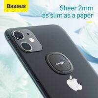 แหวนโทรศัพท์ Baseus ที่จับสำหรับ iPhone 11 Pro Xs สูงสุด X Samsung ที่ S20ที่จับโทรศัพท์ที่วางแหวนใส่นิ้วรองรับที่ยึดมือถือสำหรับรถยนต์แม่เหล็กที่รัก Lu