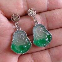 Unique Pearls jewellery Store ,Happy Buddha Jades Earrings