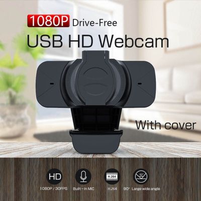 【☄New Arrival☄】 jhwvulk Hd 1080P เว็บแคมพร้อมไมโครโฟนในตัวปกป้องความเป็นส่วนตัวกล้องเว็บแคมแฟลชไดรฟ์ฟรี Era X 1080P Usb Plug Play กล้องเว็บแคมวิดีโอไวด์สกรีน
