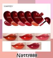 Natty888 LUWHICEY หัวใจลิปกลอส ลิปสติกกันน้ำ มี5โทนสีให้เลือก  LUWHICEY Lips Makeup Waterproof Moisturizer Plumper LUWHICEY หัวใจลิปกลอส026