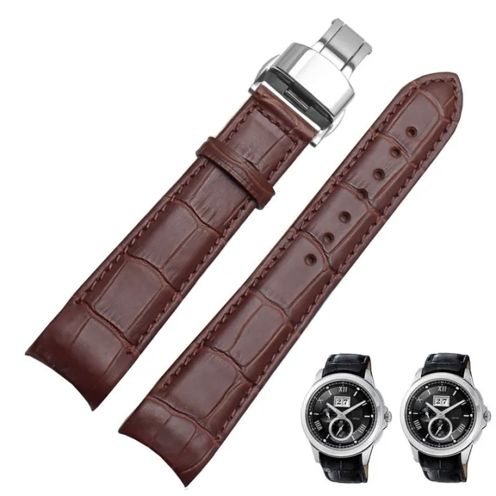 High quality OTMENG Calf Genuine Leather Watch band 20mm 21mm 22mm 23mm  24mm Suitable for Tissot Seiko Omega Watch Strap Bracelets | Lazada PH