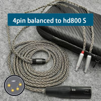 4ขา XLR 4.4 2.5มิลลิเมตร3.5 6.35แจ็ค16แกนเพื่อหูฟังหูฟังสายเคเบิ้ลสำหรับ HD 800วินาที HDD 800 HD800S