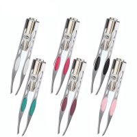 ✘●❍  With Lamp Clip Eyebrow Makeup Tools Hair Removal Clamp Delicate Trimming