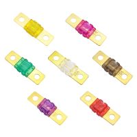 【YF】 Gold Plated 20A 30A 40A 50A 60A 70A 80A 100A 125A 150A 175A 200A 32V Mini ANL AFS Car Auto Fuse Assortment Automotive Motorcycle