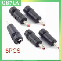 5pcs 3.5mm*1.35mm Male to 5.5mm*2.1mm Female Plug  DC Power Connector Adapter Laptop AC DC Jack Adaptor QB7LA