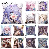 【hot】◈ ZAVEYT Hot Honkai Star Rail Account Cover Sofa Cushion Animization Game Pattern Polyester