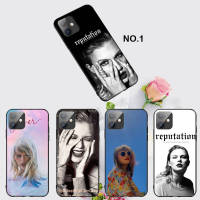 Casing หรับ iPhone 14 13 11 Pro Max 11 Mini 8+ 8 Plus YX173 Taylor swift Pattern Phone เคสโทรศัพท์ อ่อนนุ่ม TPU Shockproof Black ปก