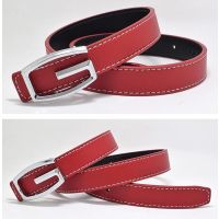 【CW】 Designer Belts for Women High Quality Fashion Leisure Children 39;s Belt Boys And Girls Cowboy Belts Jeans smooth buckle Waist Belt