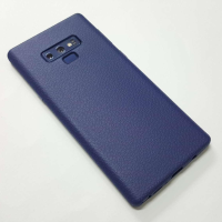 เคส Samsung Galaxy Note 9 ลายหนังpu สีน้ำเงินเข้ม