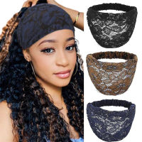 Trendy Wide Lace Hair Accessories Elegant Wash Face Headdress Bohemian Wide Hairband Vintage Hair Band Floral Lace Headband