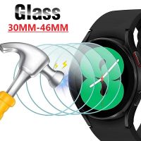 9H Tempered Glass for Samsung Galaxy Watch 4 5 Pro 40/44mm Classic 42/46mm Watch 3 41/45mm Anti Scrach Film HD Screen Protectors Cases Cases