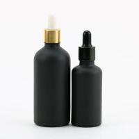 15pcs 5ml10ml15ml20ml30ml50ml Reagent Eye Dropper Drop Black Glass Aromatherapy Liquid tte Bottle Refillable Bottles