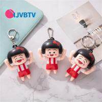 IJVBTV ญี่ปุ่น อุปกรณ์ตกแต่งภายใน จี้ พวงกุญแจ การ์ตูน ของเล่นชุดแสดงออก พวงกุญแจมารูโกะ ตุ๊กตามารุโกะ เปลี่ยนใบหน้า