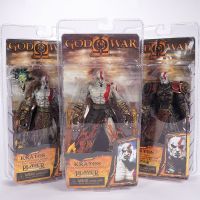 Classic Game NECA God of War 2 II Kratos In Ares Armor W Blades 7 PVC Action Figure Toy Hot Retail