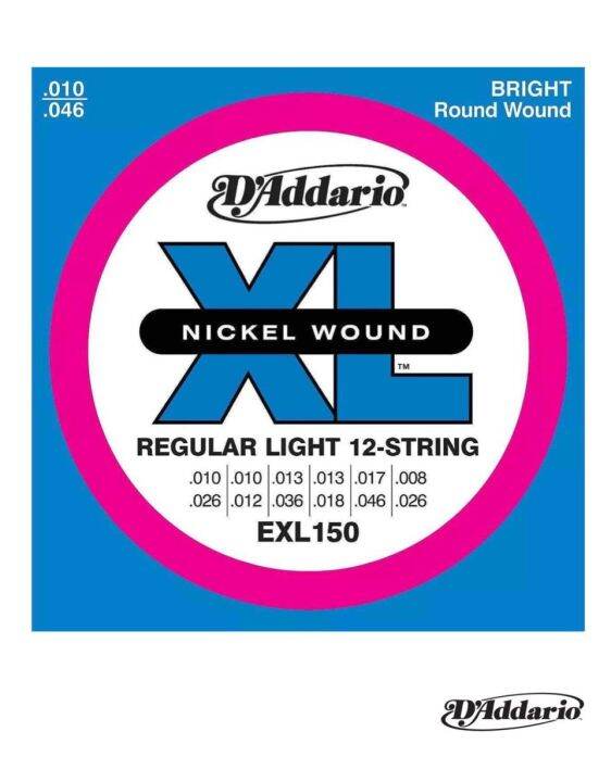 D'addario EXL148 Electric Guitar Strings - 12-60