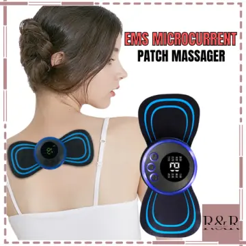 Smart Electric Neck and Shoulder Massager Low Frequency Heating Pain R