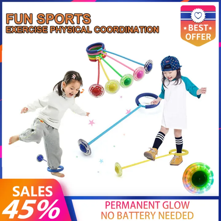 WEKO Jumping ring Rotating flashing Jumping exercise Body coordination