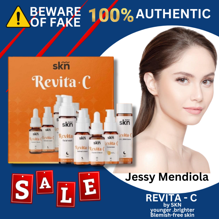 JESSY MENDIOLA SKN RevitaC Retinol + Vitamin C for all skin types by