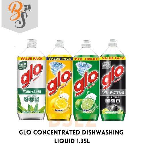 Glo Concentrated Dishwashing Liquid 1.2L Lazada