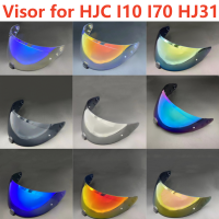 หมวกกันน็อคโล่สำหรับ HJC I10 I70 HJ31หมวกกันน็อค Visor ครีมกันแดดความแข็งแรงสูง Cascos Moto Visera Capacetes อุปกรณ์ชิ้นส่วน