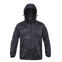 Mens Tactical Waterproof Bomber Jacket Summer Military Lightweight Army Male Camouflage Soft Shell Multicam Windbreakers Coats