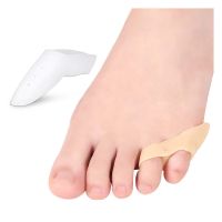 ▧❈☢ 2Pcs Gel Little Toe Pads Corrector Straightener Pinky Toe Cushion Splint Pain Relief Reduce Blisters Corn and Friction