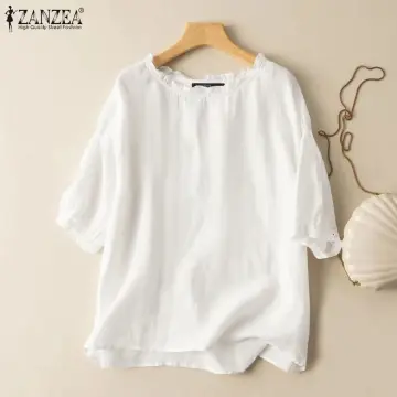 Blouse For Women Cotton - Best Price in Singapore - Dec 2023