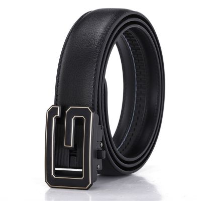 The new young man automatic belt leather business ❆