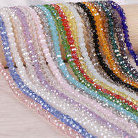 8มม.กระจกคริสตัลหลายเหลี่ยม1*1Strand/กระเป๋าMulticolorลูกปัดหลวมล้อลูกปัดสำหรับเครื่องประดับDIYทำ