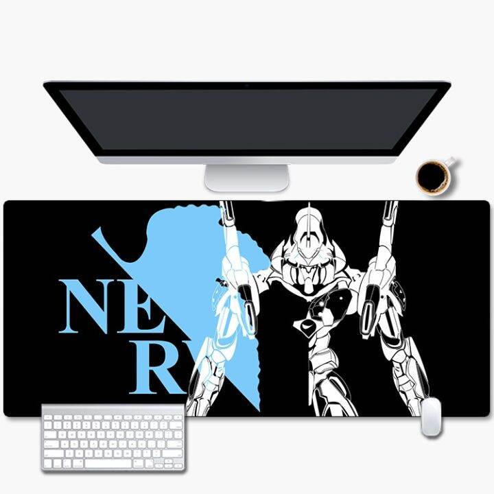 แผ่นรองเมาส์-eva-ขนาดใหญ่พิเศษ-evangelion-cool-computer-keyboard-pads-หนาขึ้นนักเรียนเกมตารางแผ่นรองสำหรับผู้ชาย