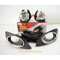 ( Pro+++ ) ไฟตัดหมอก ตัดหมอก spotlight สปอร์ตไลท์ โตโยต้า วีออส toyota vios 2007 - 2012 07 - 2012 ฝาครอบ วงแหวนชุบโครเมียม คุ้มค่า ไฟ ตัด หมอก led ไฟ ตัด หมอก โปรเจคเตอร์ ไฟ ตัด หมอก มอเตอร์ไซค์ ไฟ ตัด หมอก รถยนต์