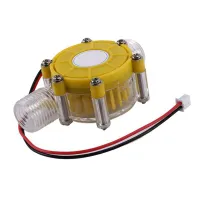 12V Regulated DC -Type Hydro Generator Small Generator Water Flow Air Pressure Generator Faucet Power